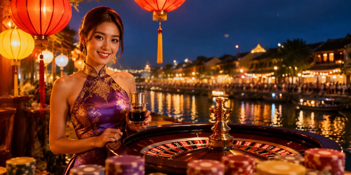 Người chơi tại Hội An thử nghiệm roulette trực tuyến trong không gian cà phê yên tĩnh