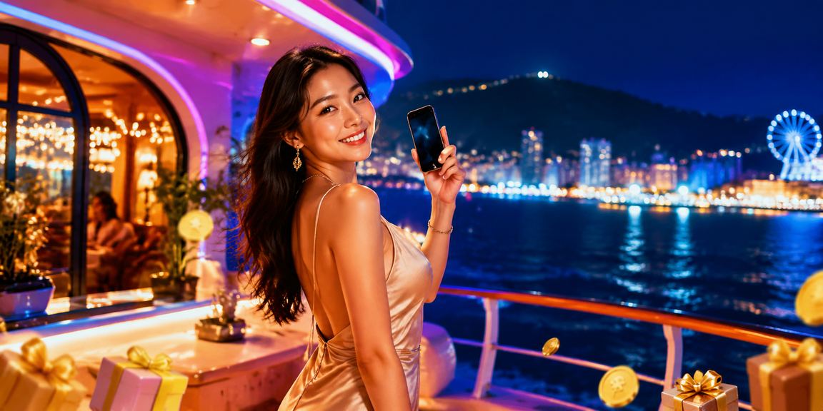 Người chơi tại Vũng Tàu thưởng thức cà phê và kiểm tra bonus hoàn tiền trên điện thoại